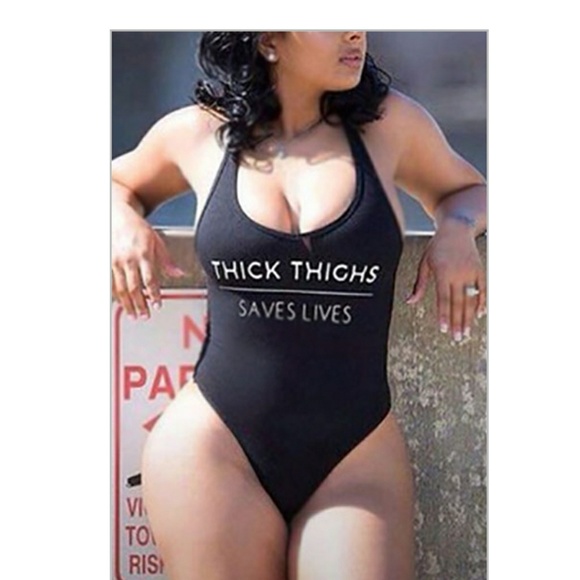 thick thighs saves lives bathing suit